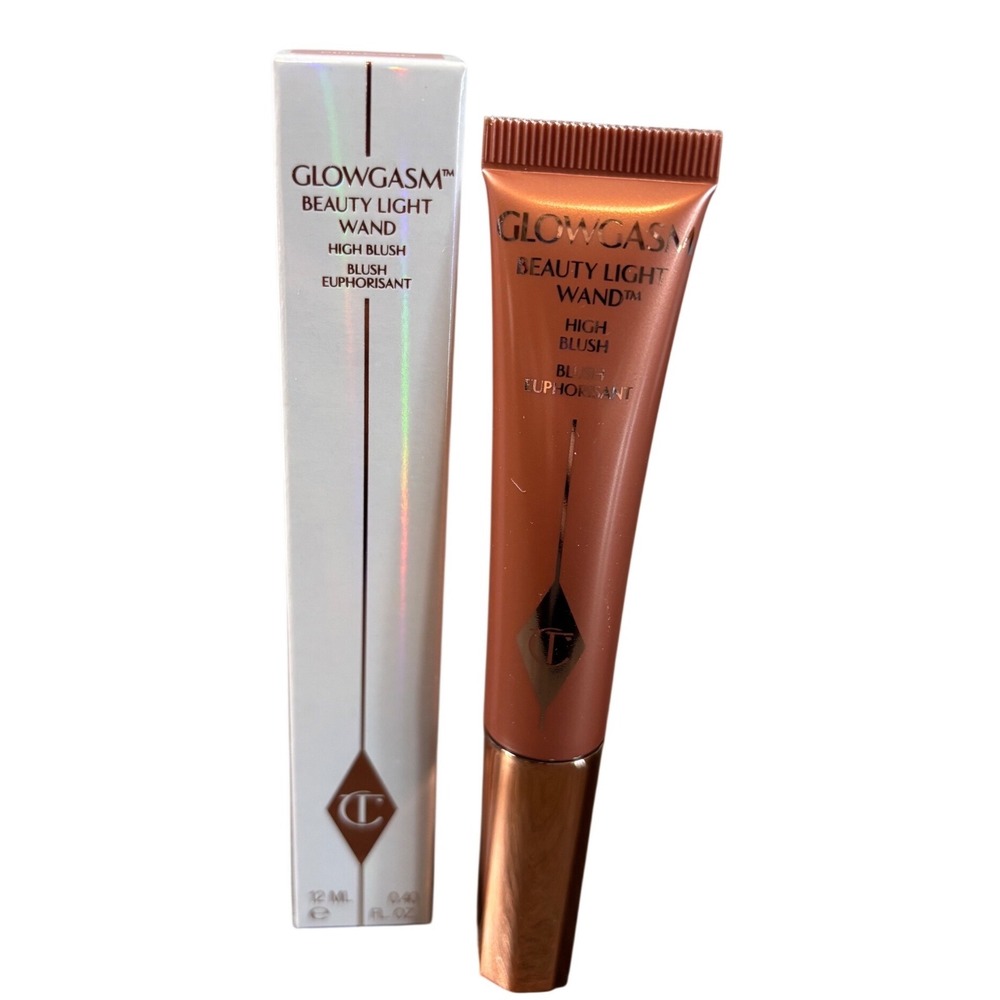 NEW Charlotte Tilbury Glowgasm Beauty Light Wand High Blush in‎ Pinkgasm